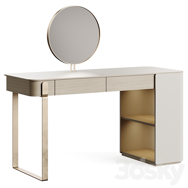 Capital Collection PARISIENNE 2023.3 Dressing Table 3DS Max Model - thumbnail 2