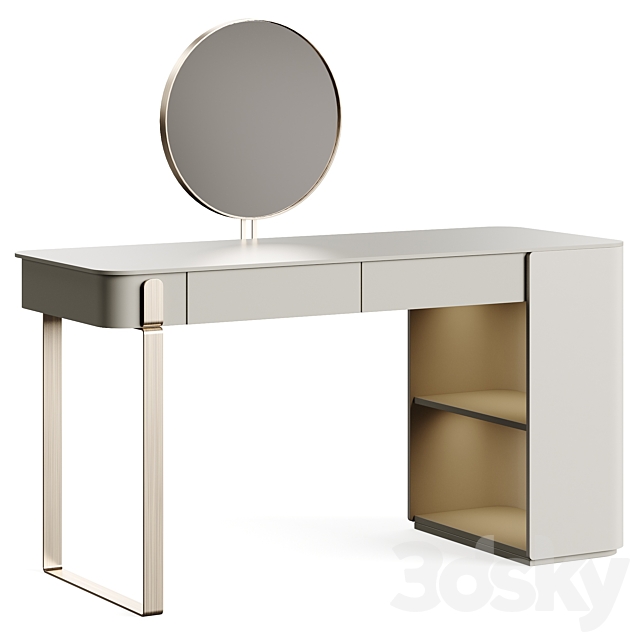 Capital Collection PARISIENNE 2023.3 Dressing Table 3DS Max Model - thumbnail 3