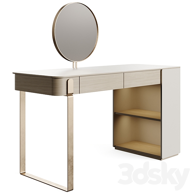 Capital Collection PARISIENNE 2023.3 Dressing Table 3DS Max Model - thumbnail 4