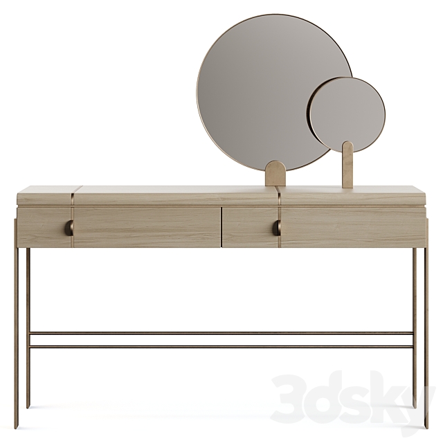 Carpanese Home Vanity Desk 519 3DS Max Model - thumbnail 5