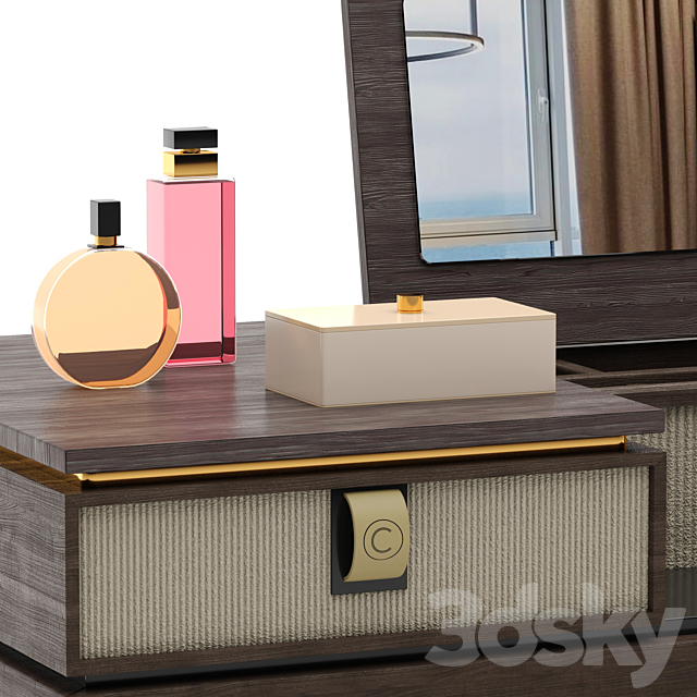 Cipriani homood dragonfly vanity 3DS Max Model - thumbnail 3