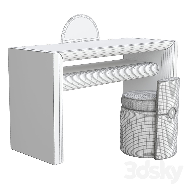 Вressing table Turri 3DS Max - thumbnail 2