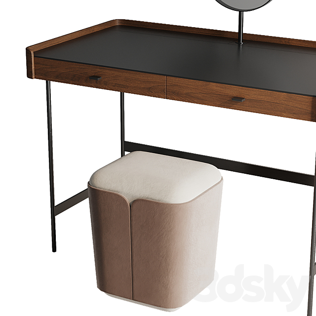 Daftö Dressing Table 3ds Max - thumbnail 3