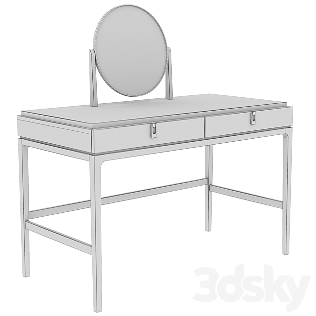 Dantone Home Glamor Dressing Table 3DS Max Model - thumbnail 4