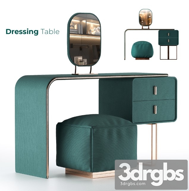 Dressing Table 01 3dsmax Download - thumbnail 1