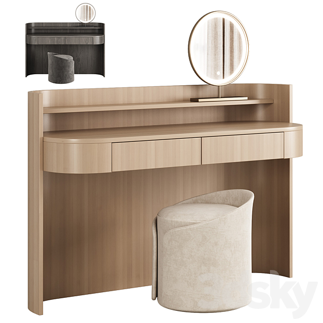 Dressing table 03 3ds Max - thumbnail 1