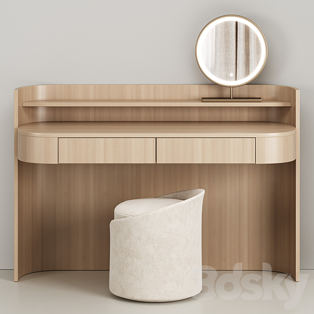 Dressing table 03 3ds Max - thumbnail 3