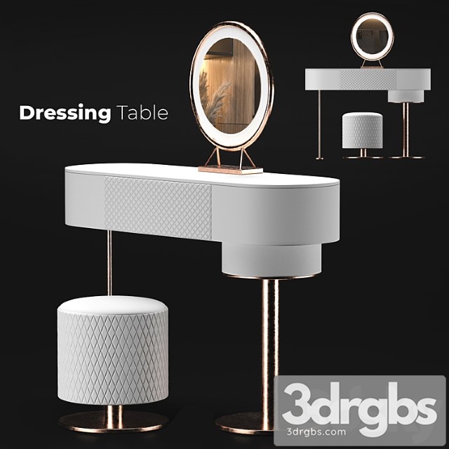 Dressing Table 04 3dsmax Download - thumbnail 1