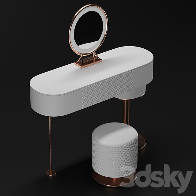 Dressing table 04 3DSMax File - thumbnail 3