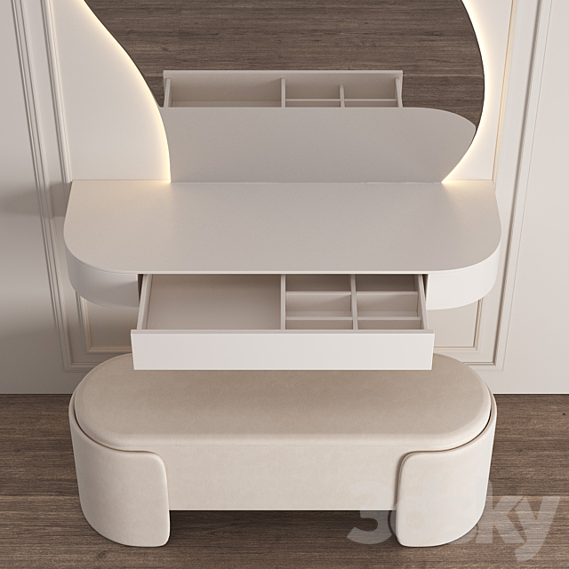 Dressing table 05 3ds Max - thumbnail 3