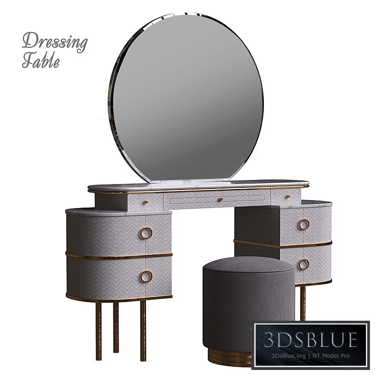 Dressing table-08 3DS Max - thumbnail 3