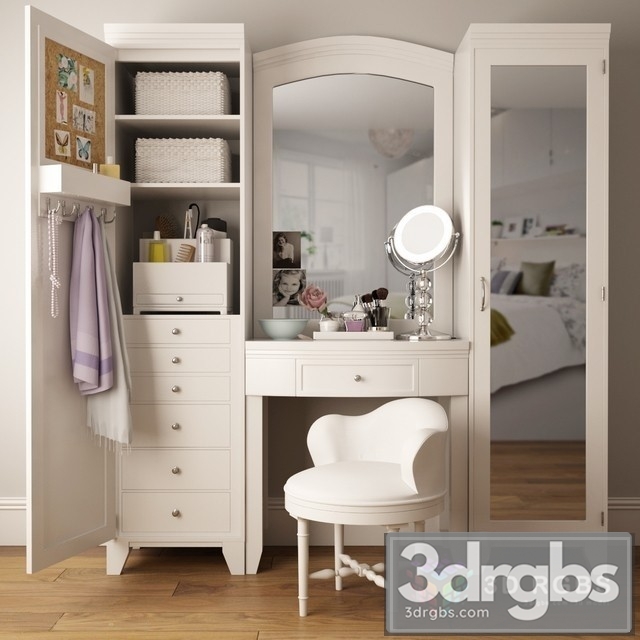 Dressing Table 2 3dsmax Download - thumbnail 1