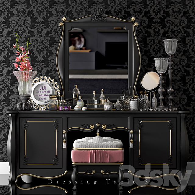 DRESSING TABLE 3 3DSMax File - thumbnail 2