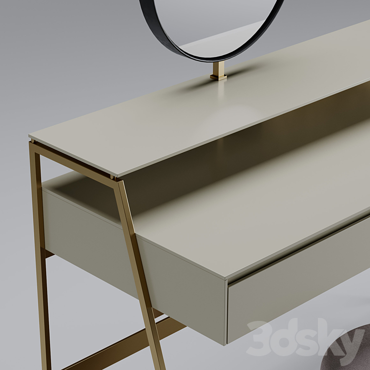 Dressing table 3DS Max - thumbnail 2