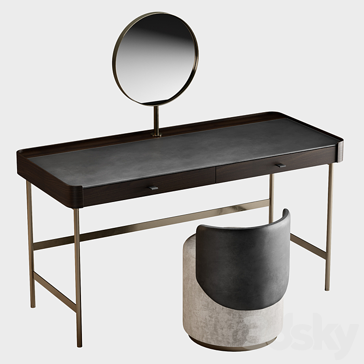 Dressing table 3DS Max - thumbnail 1