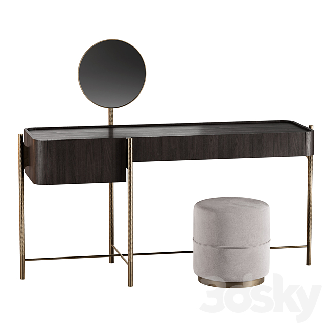 Dressing table 3ds Max - thumbnail 2