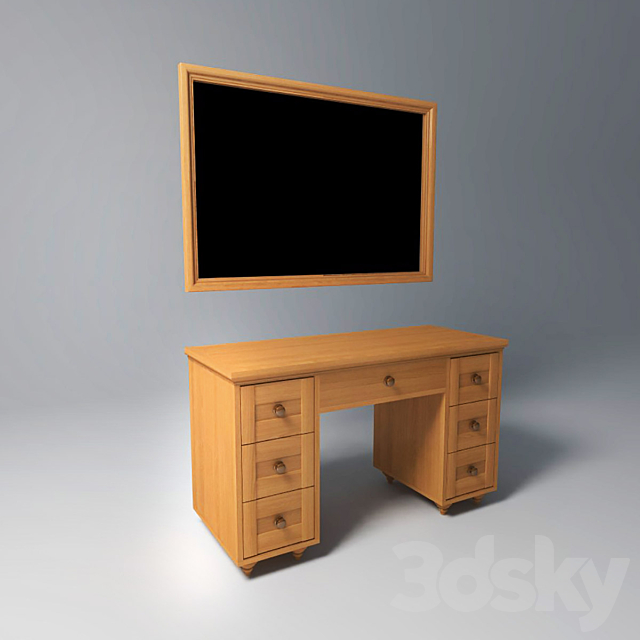 Dressing table 3DSMax File - thumbnail 1