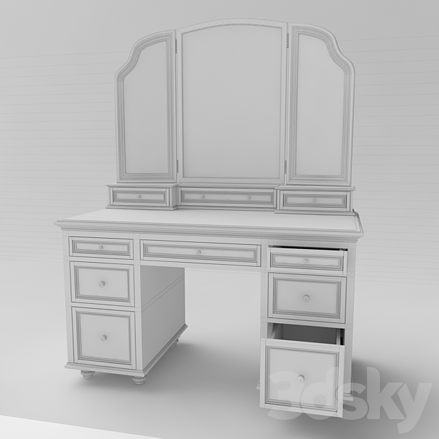 Dressing table 3DSMax File - thumbnail 3