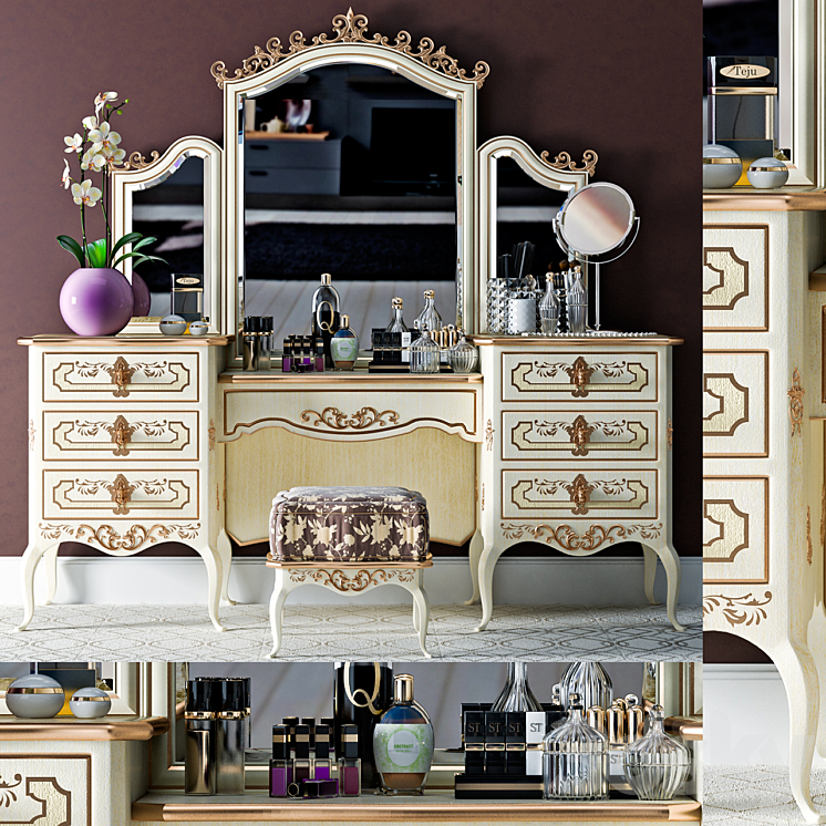 DRESSING TABLE 4 3DS Max - thumbnail 1