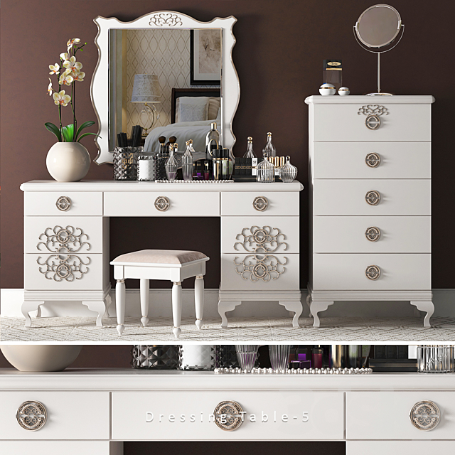 DRESSING TABLE 5 3ds Max - thumbnail 1