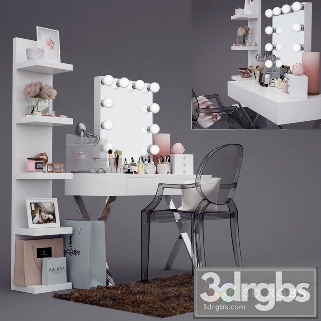 Dressing Table 6 3dsmax Download - thumbnail 1