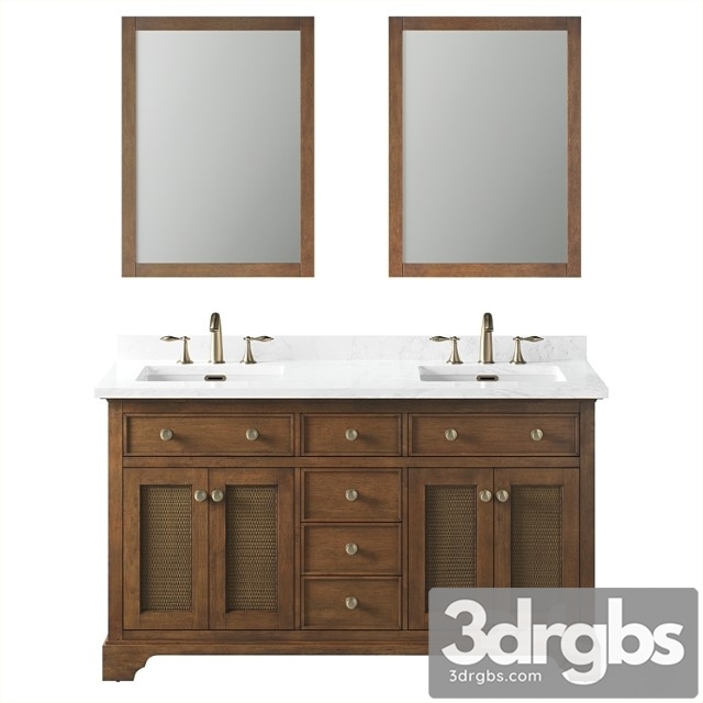 Dressing Table Already Ophelia 60 Almond Latte Vanity 3dsmax Download - thumbnail 1