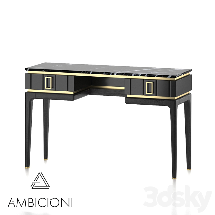 Dressing table Ambicioni Bairo Kitte 3DS Max - thumbnail 1