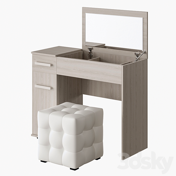 Dressing table Bauhaus Hoff 3DS Max - thumbnail 1