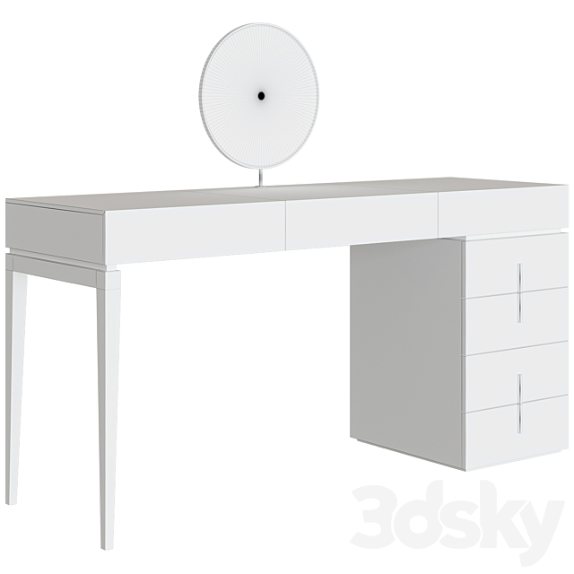 Dressing table BELLE Table 3ds Max - thumbnail 3