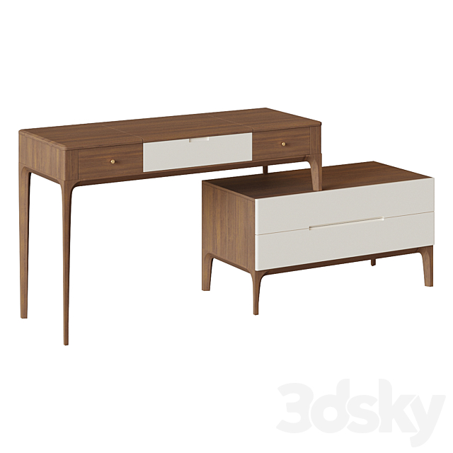 Dressing table BRT1702-1 3ds Max - thumbnail 1