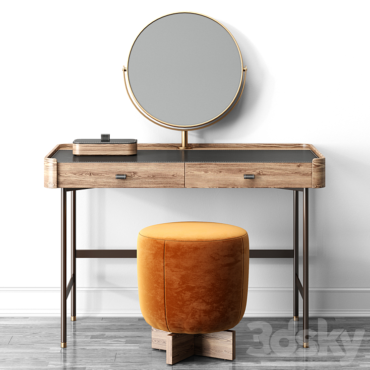 Dressing table DAFTO by PORADA 3DS Max - thumbnail 1