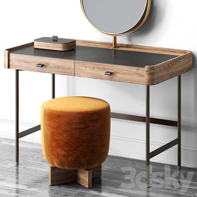 Dressing table DAFTO by PORADA 3DSMax File - thumbnail 3