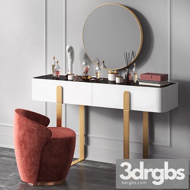 Dressing table eden by capital collections 2 3dsmax Download - thumbnail 1