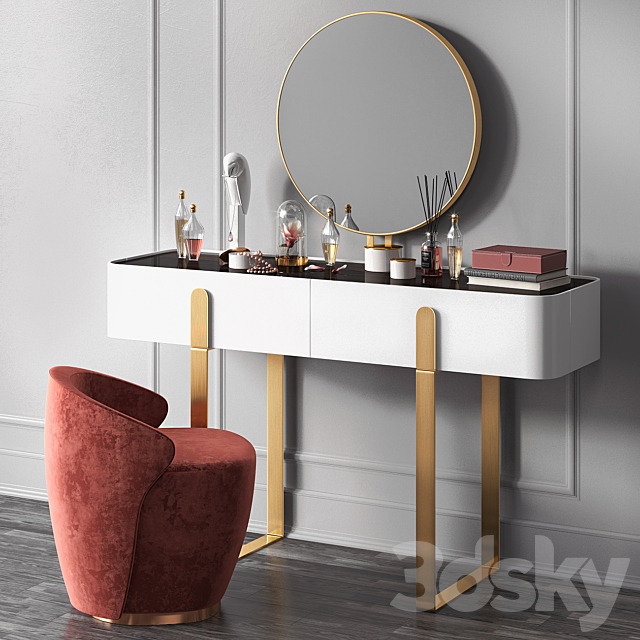 Dressing table EDEN by Capital Collections 3DSMax File - thumbnail 1