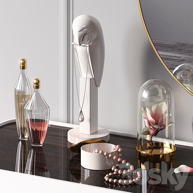 Dressing table EDEN by Capital Collections 3DSMax File - thumbnail 2