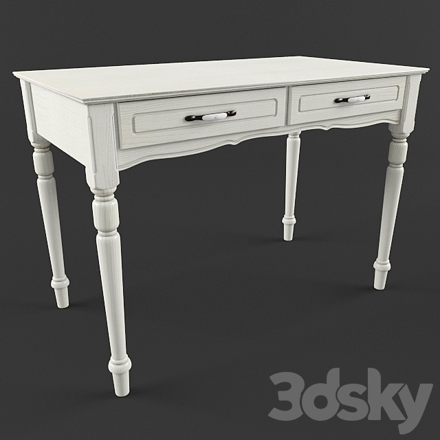 Dressing table Francoise 3ds Max - thumbnail 1