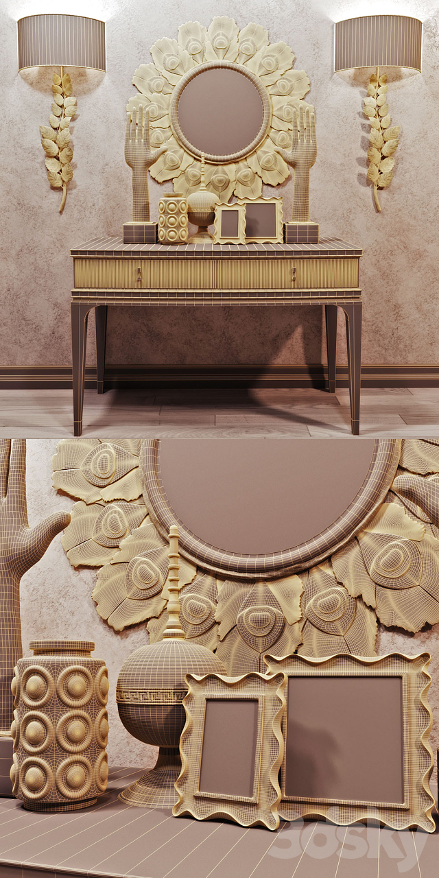 Dressing table Fratelli Barri RIMINI 3DSMax File - thumbnail 3