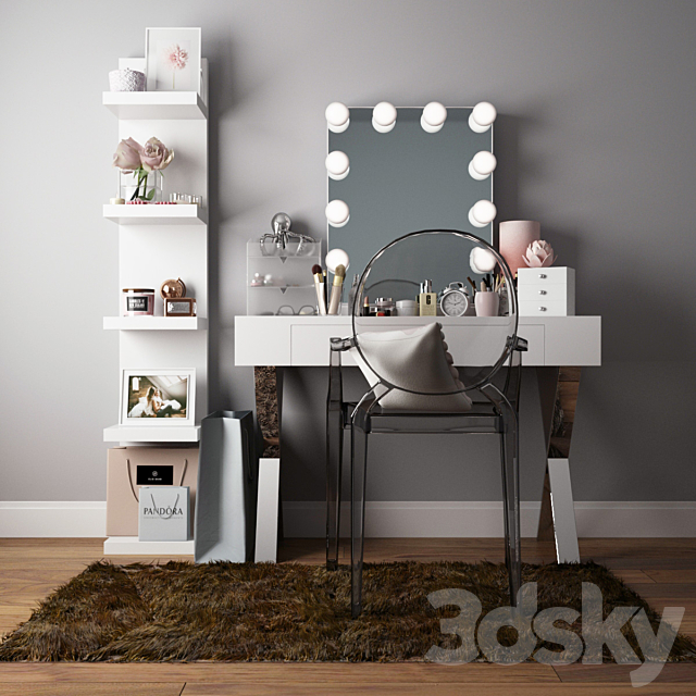 Dressing table I Dressing table 3ds Max - thumbnail 2