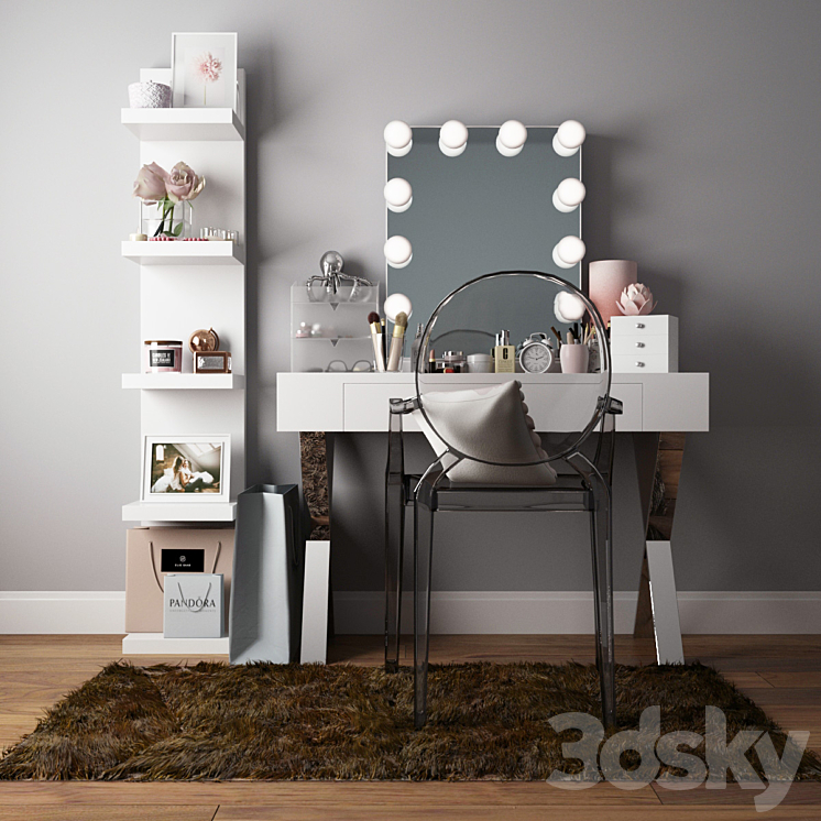 Dressing table I Dressing table 3DS Max - thumbnail 2