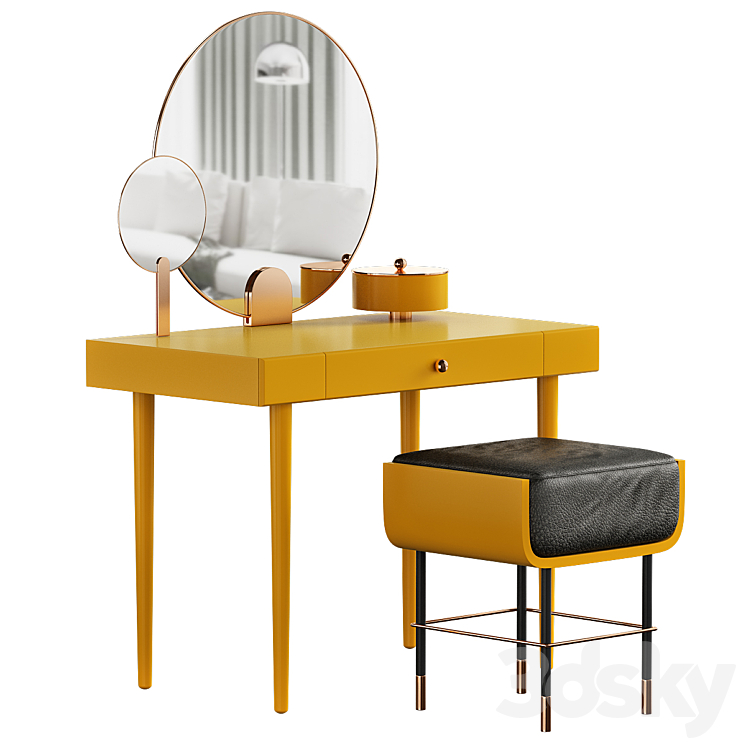 Dressing table Maison Dada launches furniture 3DS Max - thumbnail 1