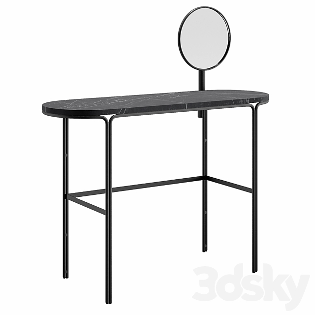 Dressing table Moricio La Redoute 3ds Max - thumbnail 1