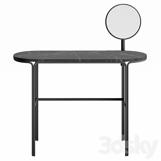 Dressing table Moricio La Redoute 3ds Max - thumbnail 2