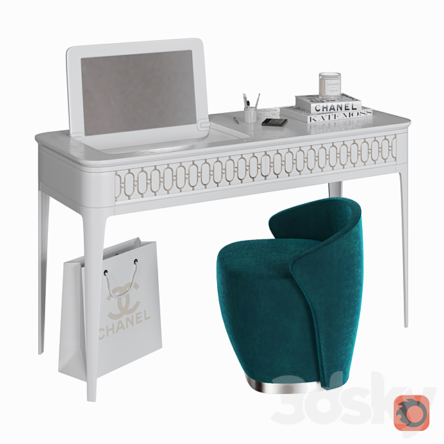 Dressing table Mugali MARIA 3ds Max - thumbnail 1