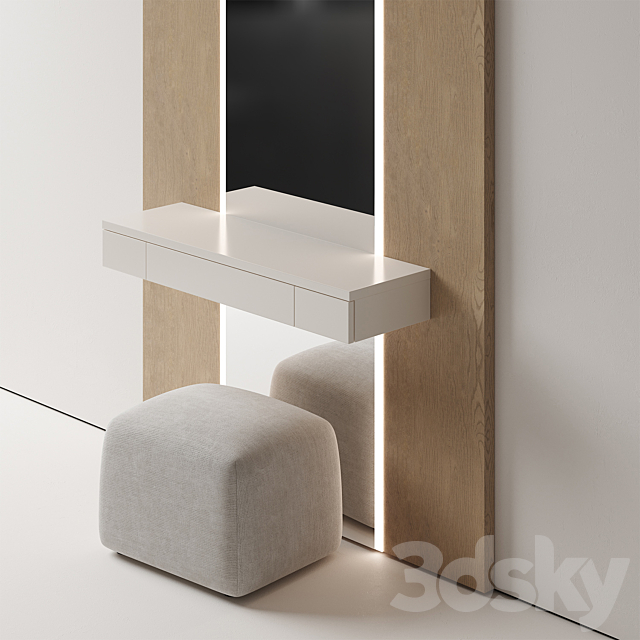 Dressing table NG5 3ds Max - thumbnail 2