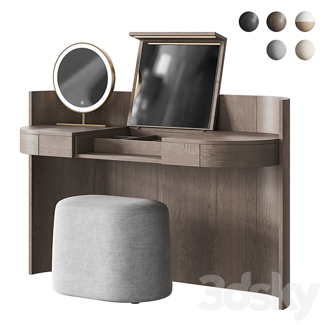 Dressing table NG7 3ds Max - thumbnail 2