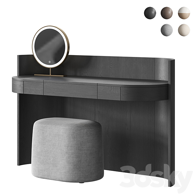 Dressing table NG7 3ds Max - thumbnail 3