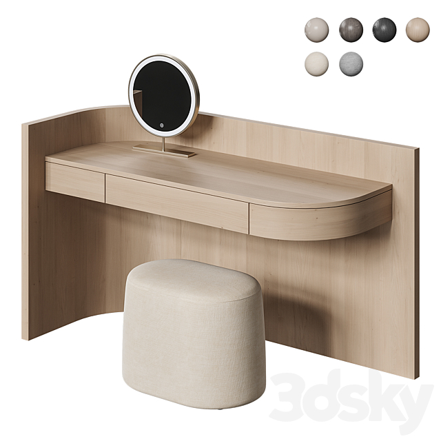 Dressing table NG8 3ds Max - thumbnail 1