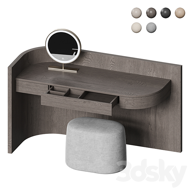 Dressing table NG8 3ds Max - thumbnail 3