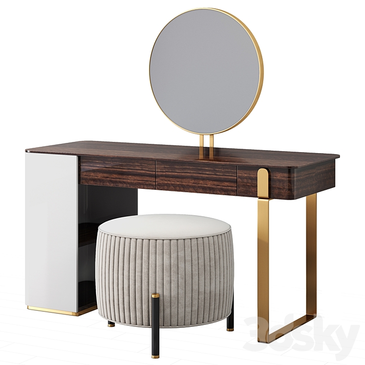 Dressing table PARISIENNE by Capital Collections 3DS Max - thumbnail 1