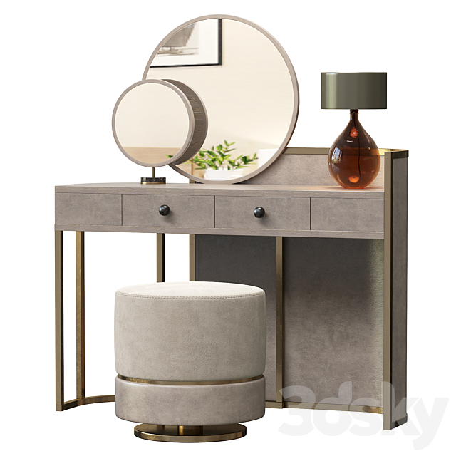 Dressing table PARMA Frato 2020 3DS Max Model - thumbnail 2